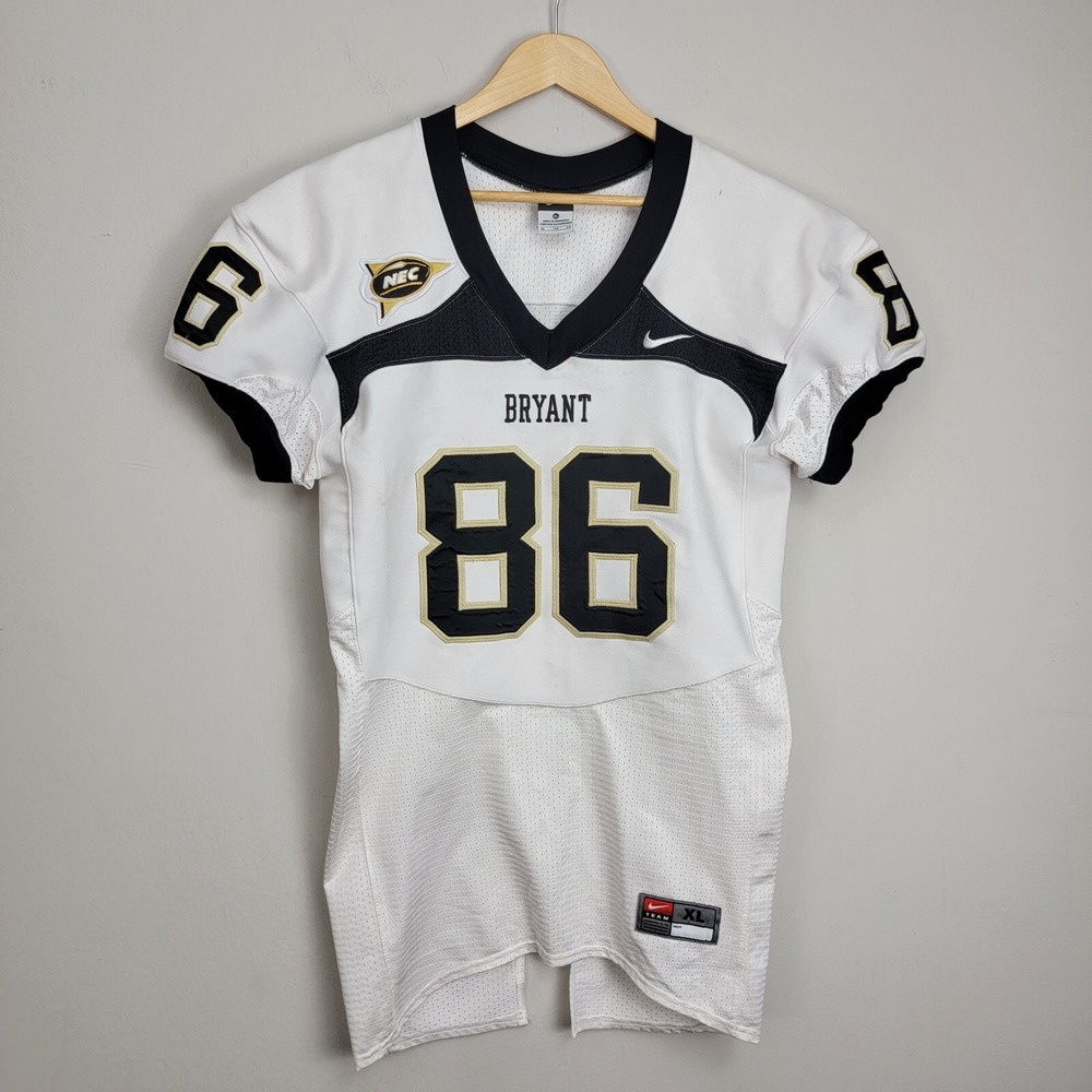 Nike Northeast Conference NEC Football Jersey‎ Bryant #86 Stitched Size XL READ!